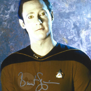 Signed 8x10 – Data Season 1 Portrait (Star Trek: The Next Generation)