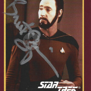 Data as Dr. Ira Graves – “The Schizoid Man” (Impel 1992) – Signed by Brent Spiner