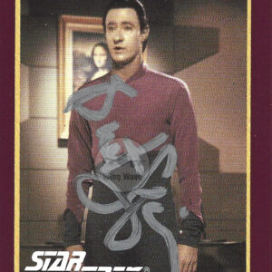 Data Captured – “The Most Toys” (Impel 1992) – Signed by Brent Spiner