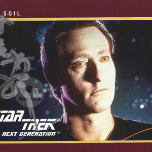 Data Studies Humanity – “Home Soil” (Impel 1992) – Signed by Brent Spiner